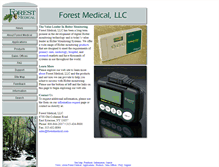 Tablet Screenshot of forestmedical.com